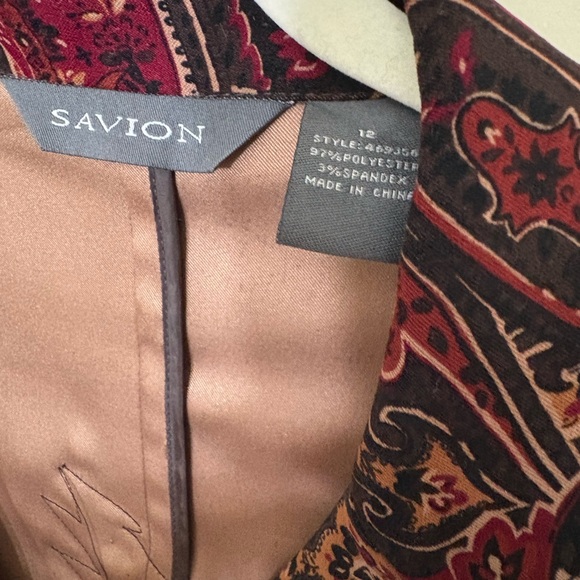 Grateful Dead inspired Paisley Bolt Vintage Blazer Jacket - Picture 3 of 5